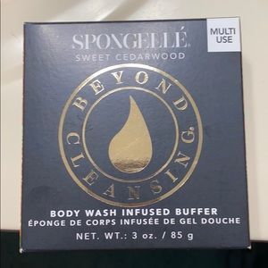 Body wash infused buffer